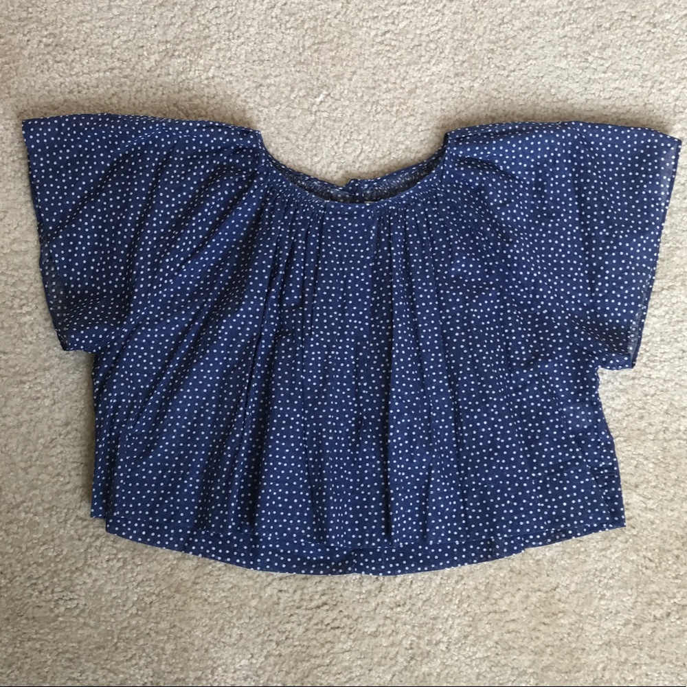 Apiece Apart Cropped Blouse